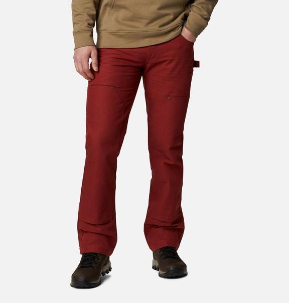 Columbia PHG Rough Tail Trail Pants Red For Men's NZ24683 New Zealand